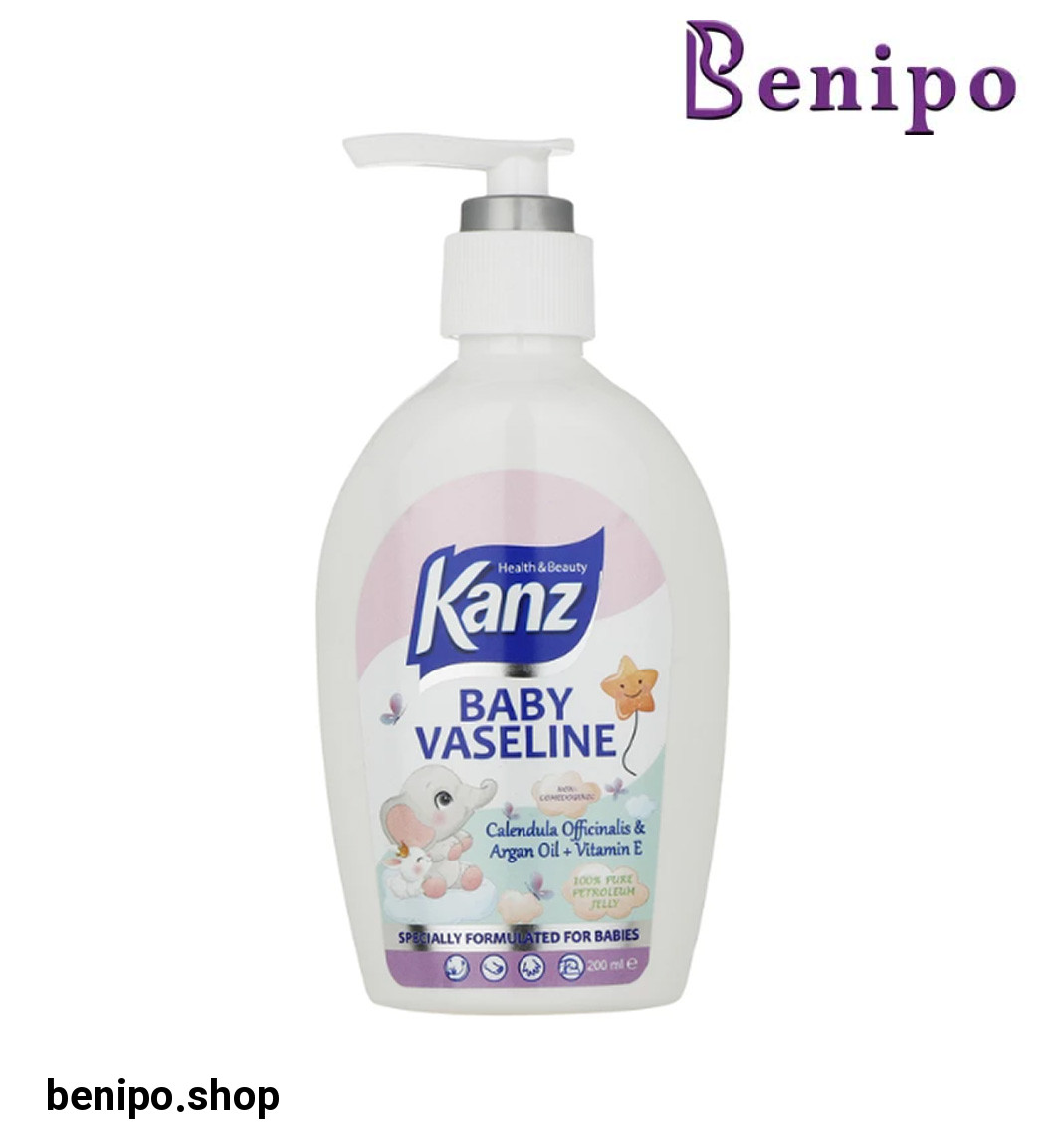 وازلین پمپی مخصوص کودک حجم 200 میل