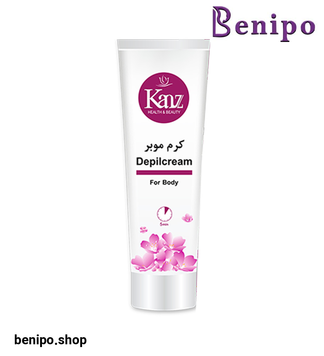 کرم موبر بدن حجم 100 گرم