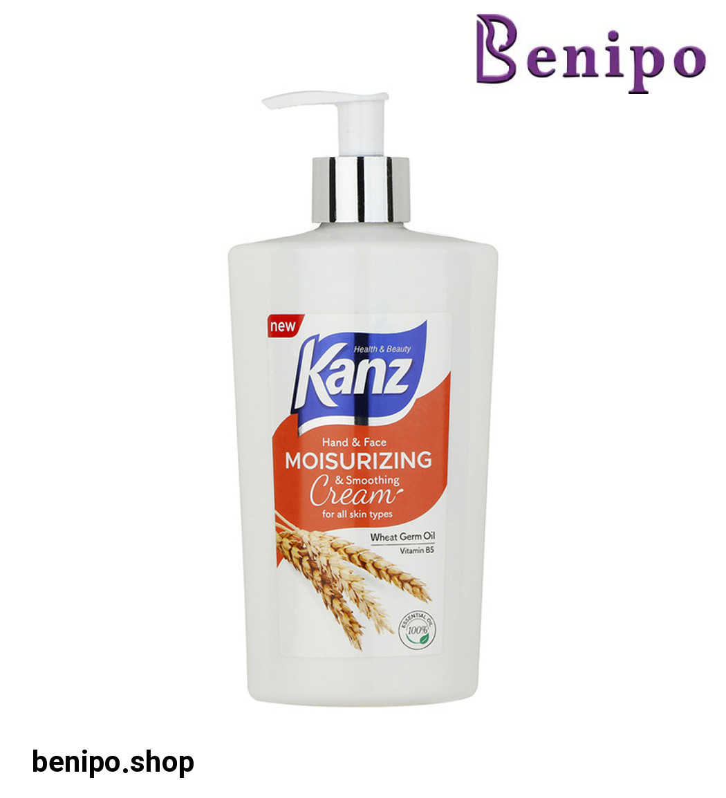 کرم پمپی گل گندم حجم 450 میلی لیتر