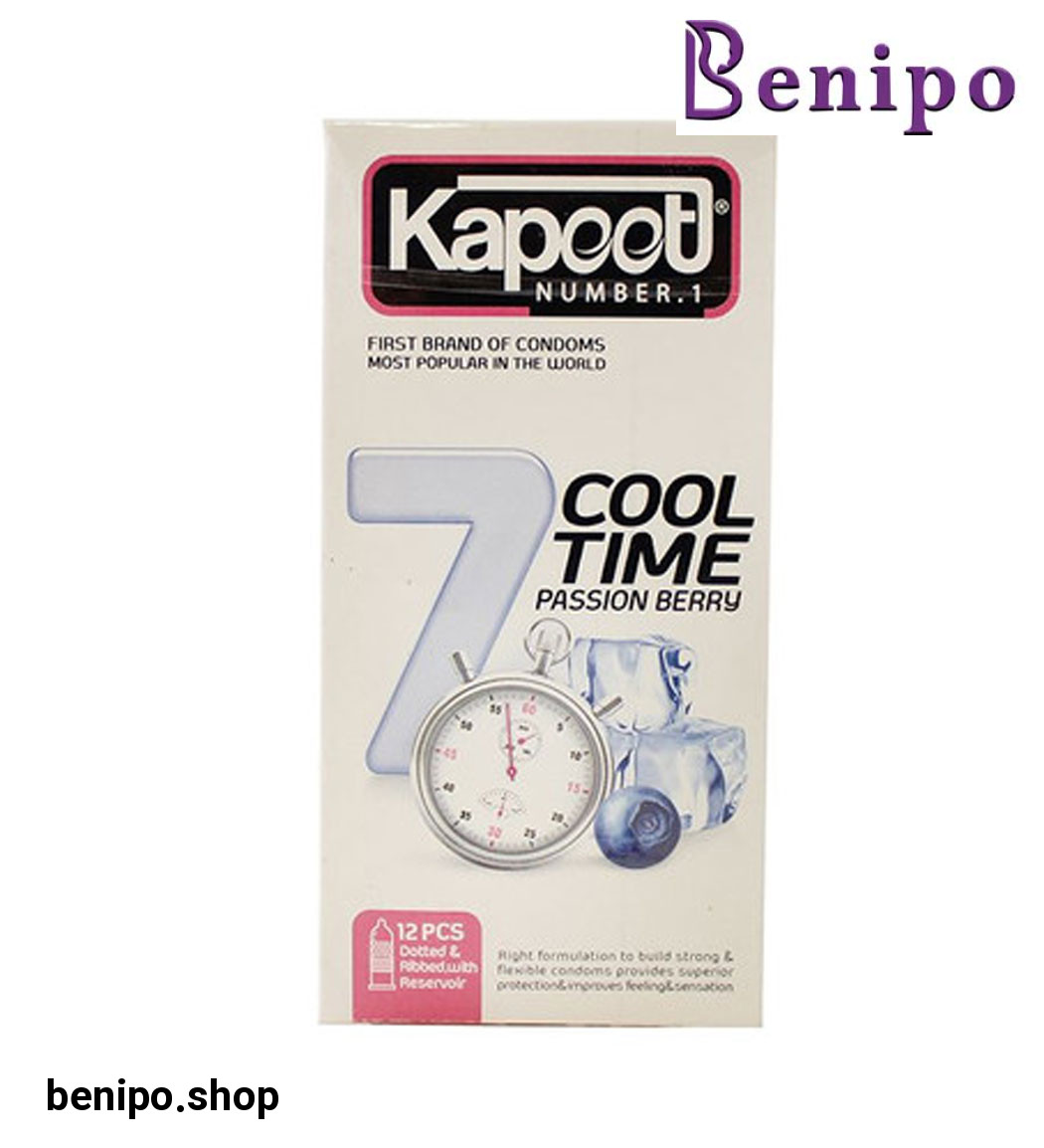 پک 12 عددی کاندوم مدل 7Cool Time