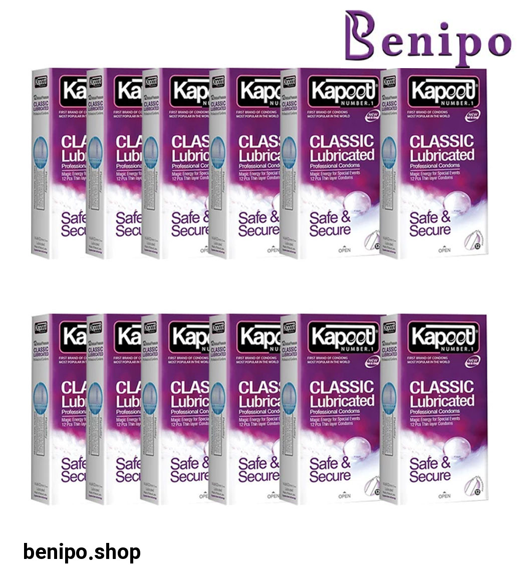 پک 12 عددی کاندوم Classic Fungless