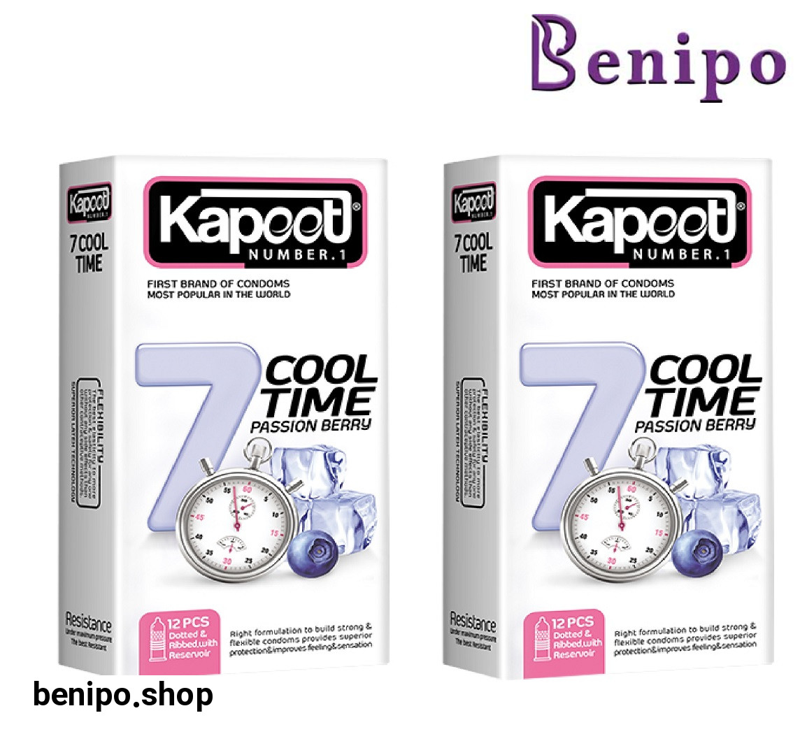 کاندوم مدل 7Cool Time پک 2 عددی