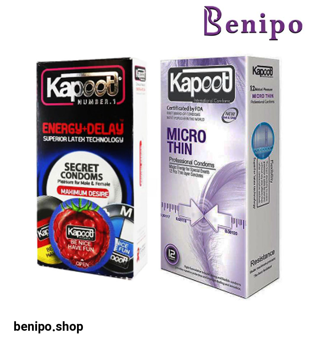 پک دو عددی کاندوم Micro Thin به همراه کاندوم Energy Delay