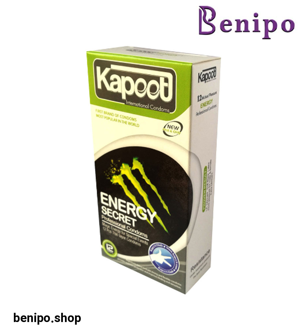 کاندوم مدل Energy Secret بسته 12 عددی