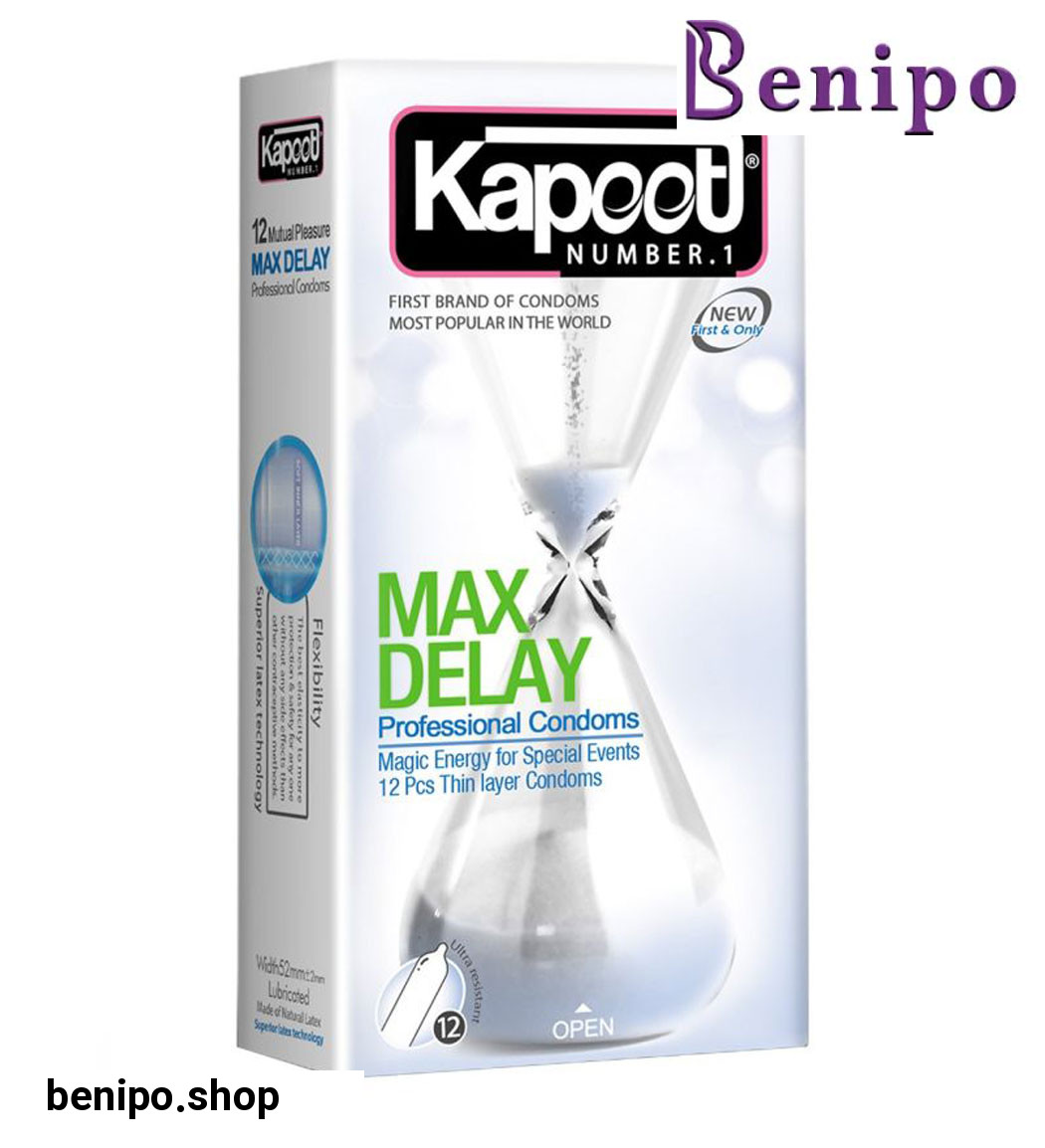 کاندوم مدل Max Delay بسته 12 عددی