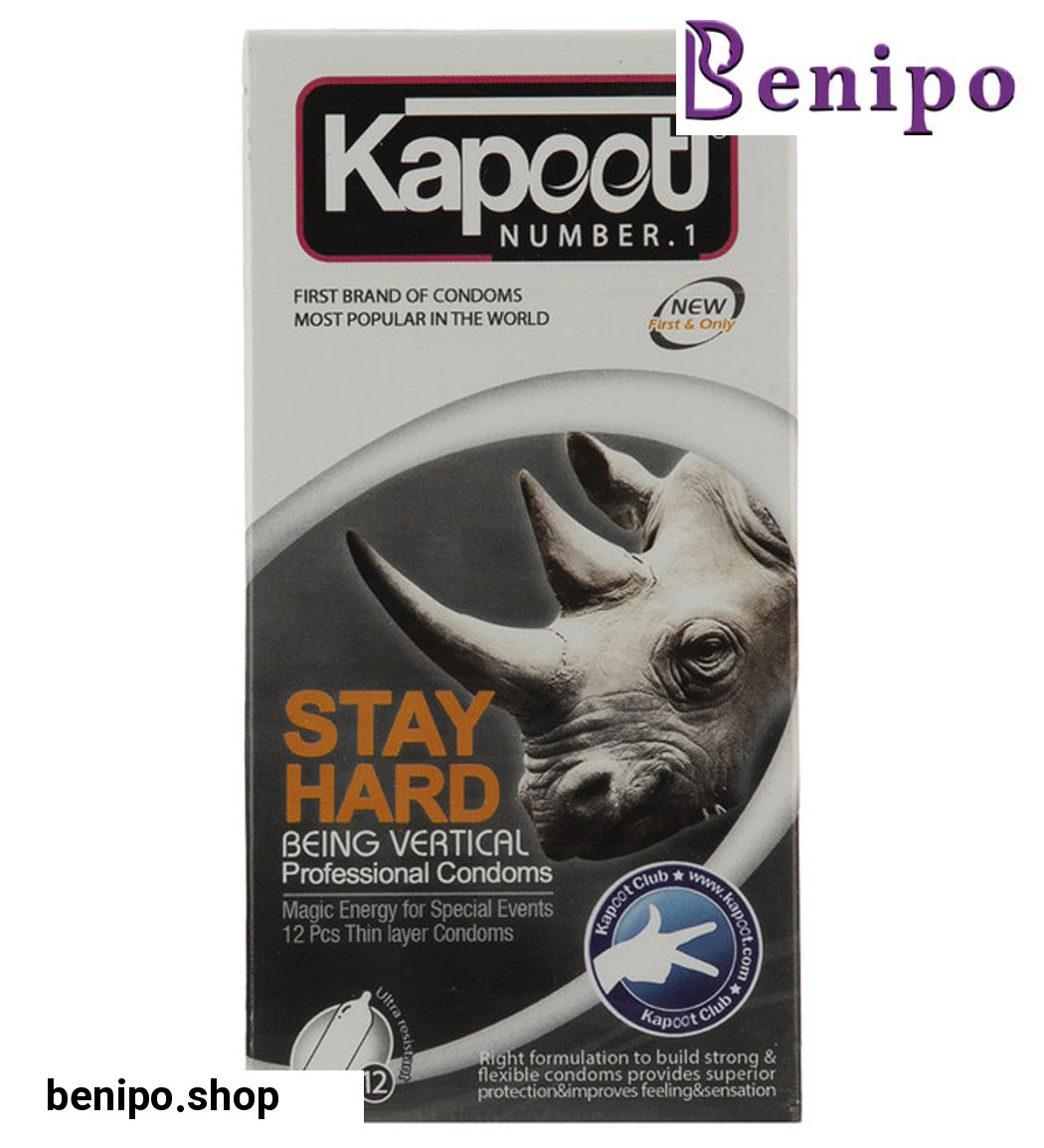 کاندوم مدل Stay Hard بسته 12 عددی
