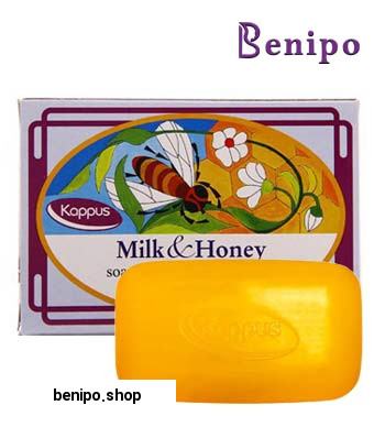 صابون صورت شیر و عسل