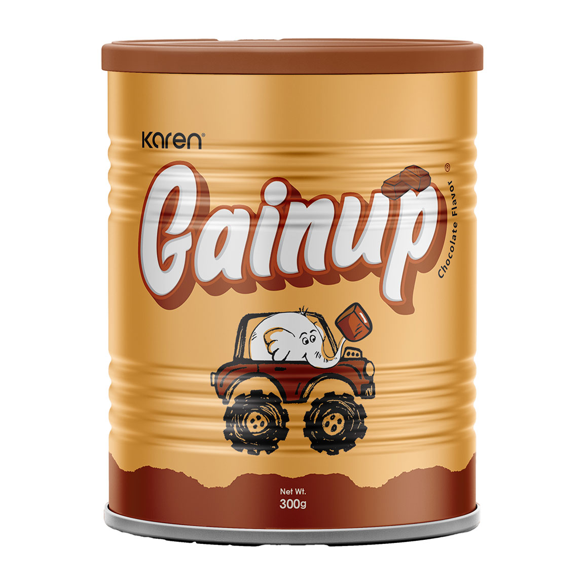 پودر گین آپ کودکان با طعم شکلات وزن 300 گرم