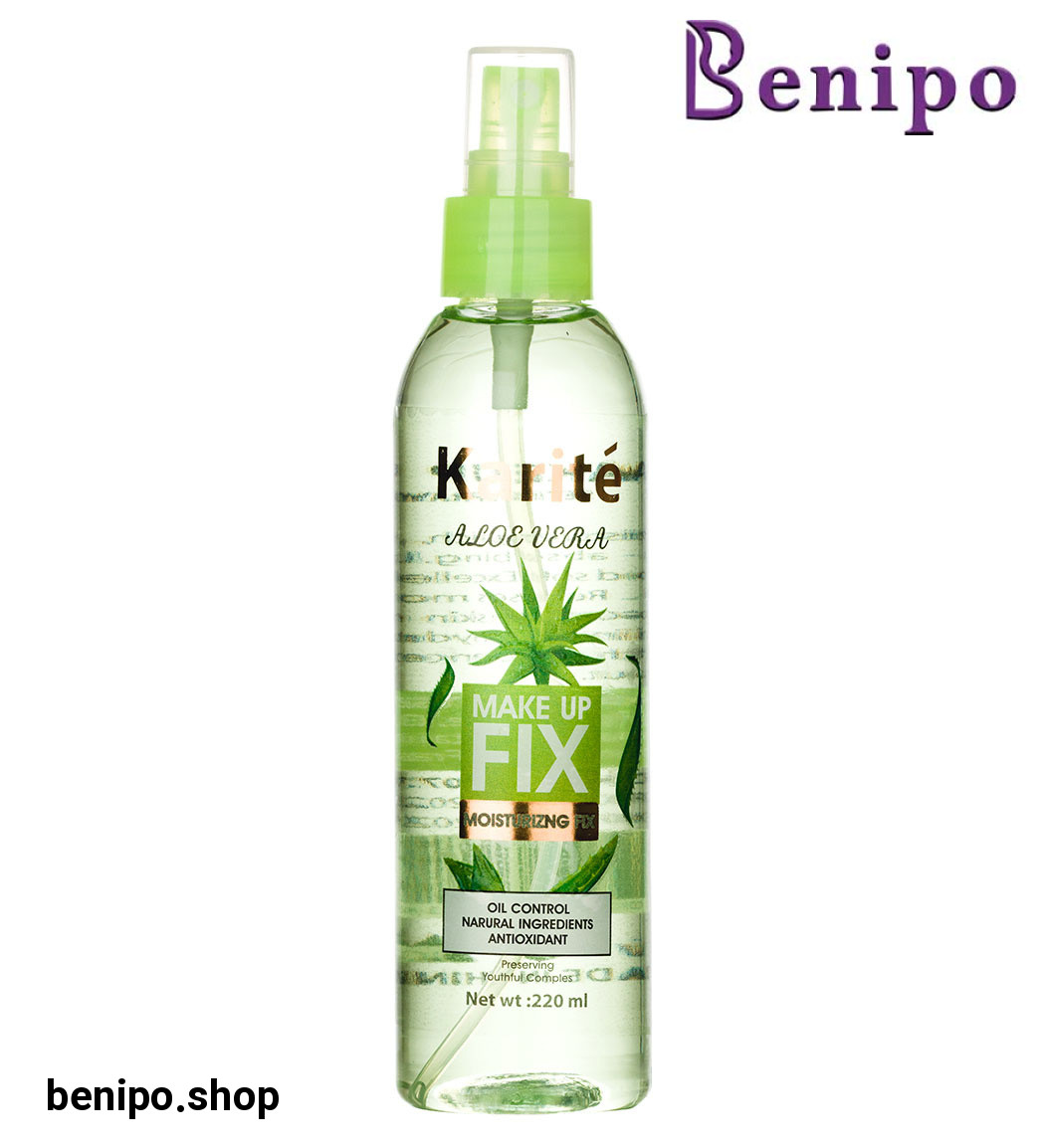 اسپری فیکساتور آرایش حاوی عصاره آلوئه ورا 220میل