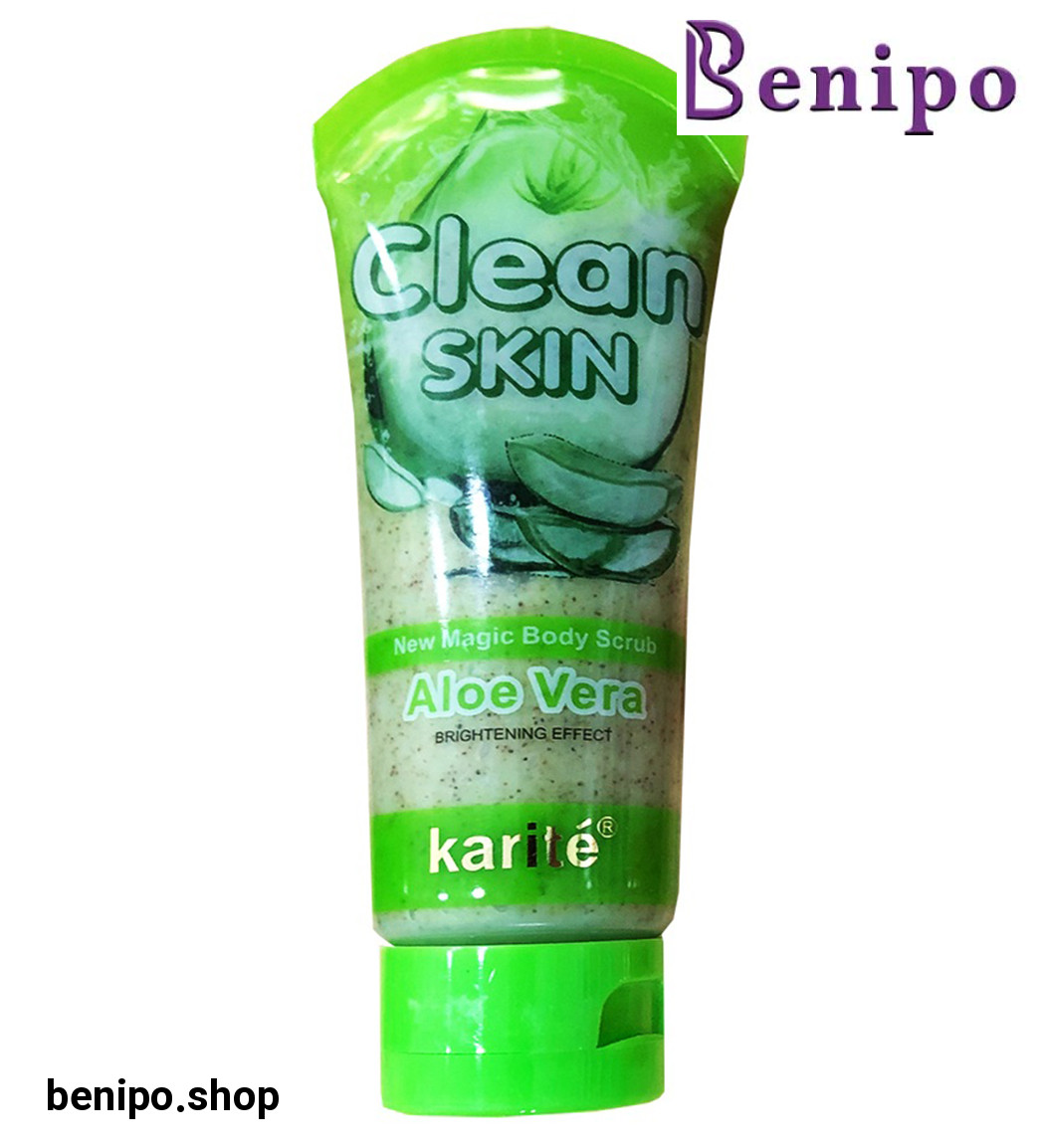 اسکراب شنی صورت و بدن آلوئه ورا  110میل