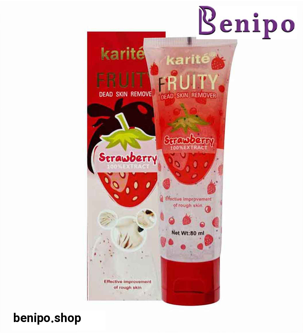 اسکراب لایه بردار توت فرنگی 80میل