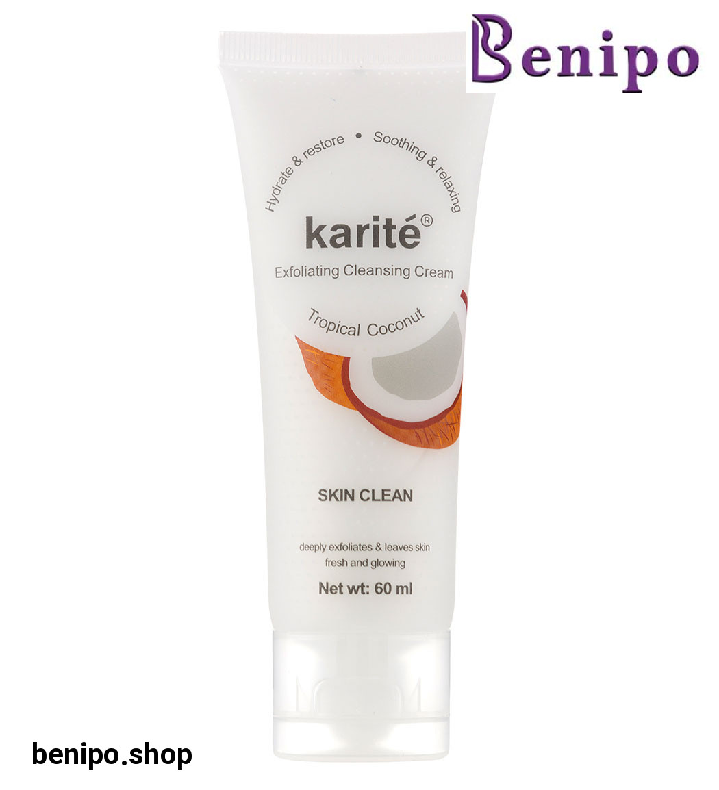 کرم لایه بردار و جوانساز پوست حاوی عصاره نارگیل حجم 60 میل