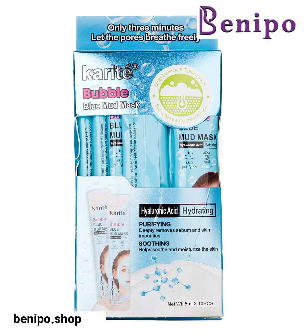 ماسک حبابی ساشه ای Hyaluronic Acid حجم 5میل