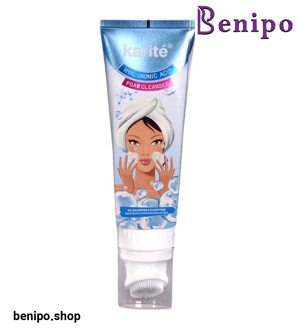 فوم شستشو براش دار حاوی هیالورونیک اسید 120میل