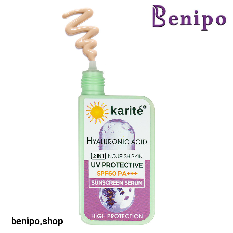 سرم ضد آفتاب و تقویت کننده پوست حاوی هیالورونیک اسید SPF60 حجم 60 میل