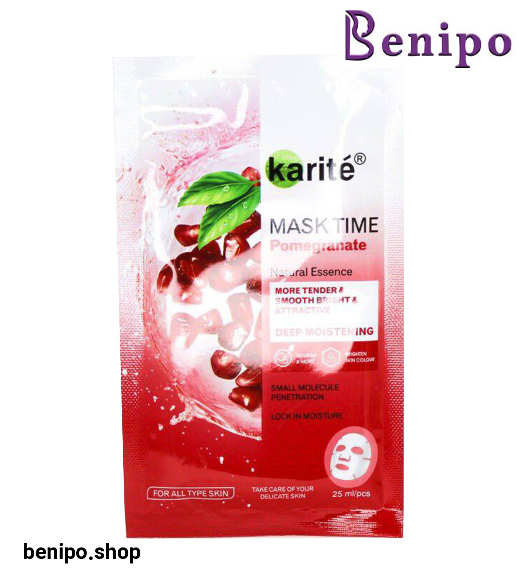 ماسک ورقه ای صورت انار 25میل