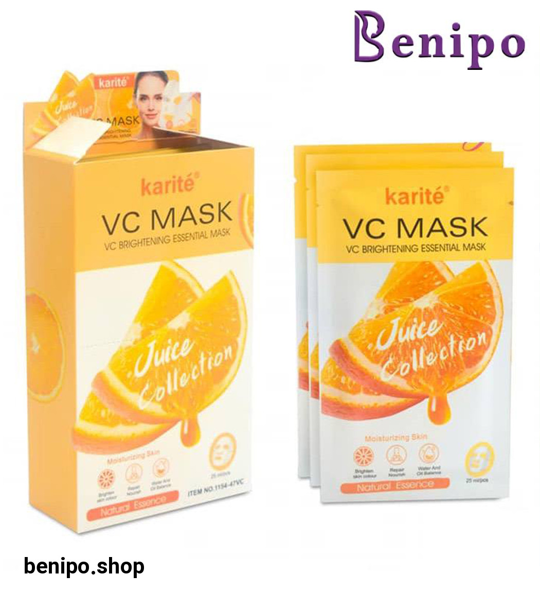 ماسک ورقه ای صورت ویتامین C