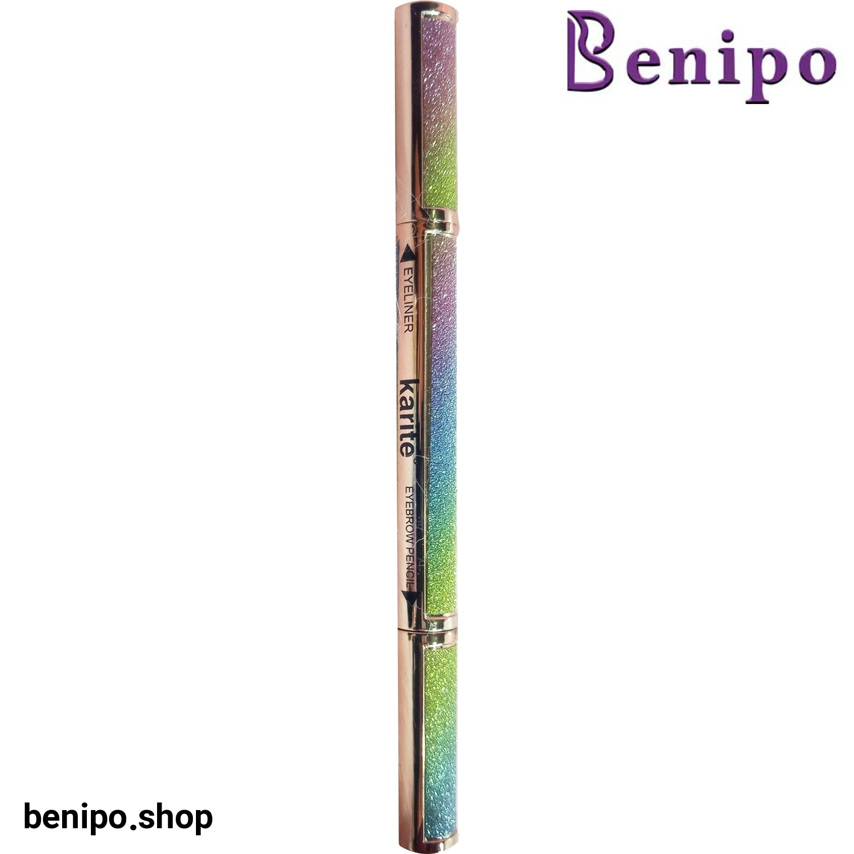 خط چشم و مداد ابرو دو طرفه ضد آب کد 59025