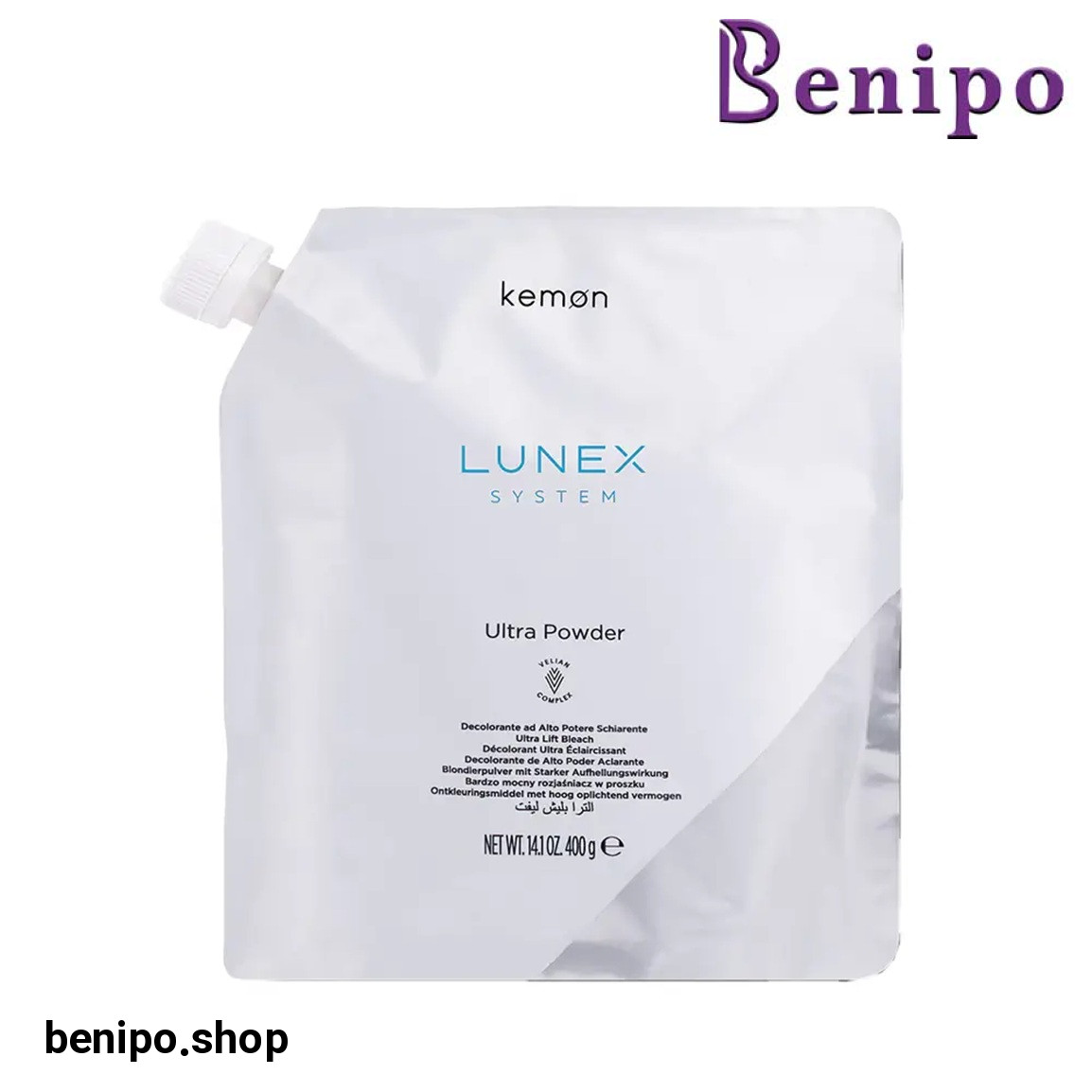 پودر دکلره بنفش وزن 400 گرم