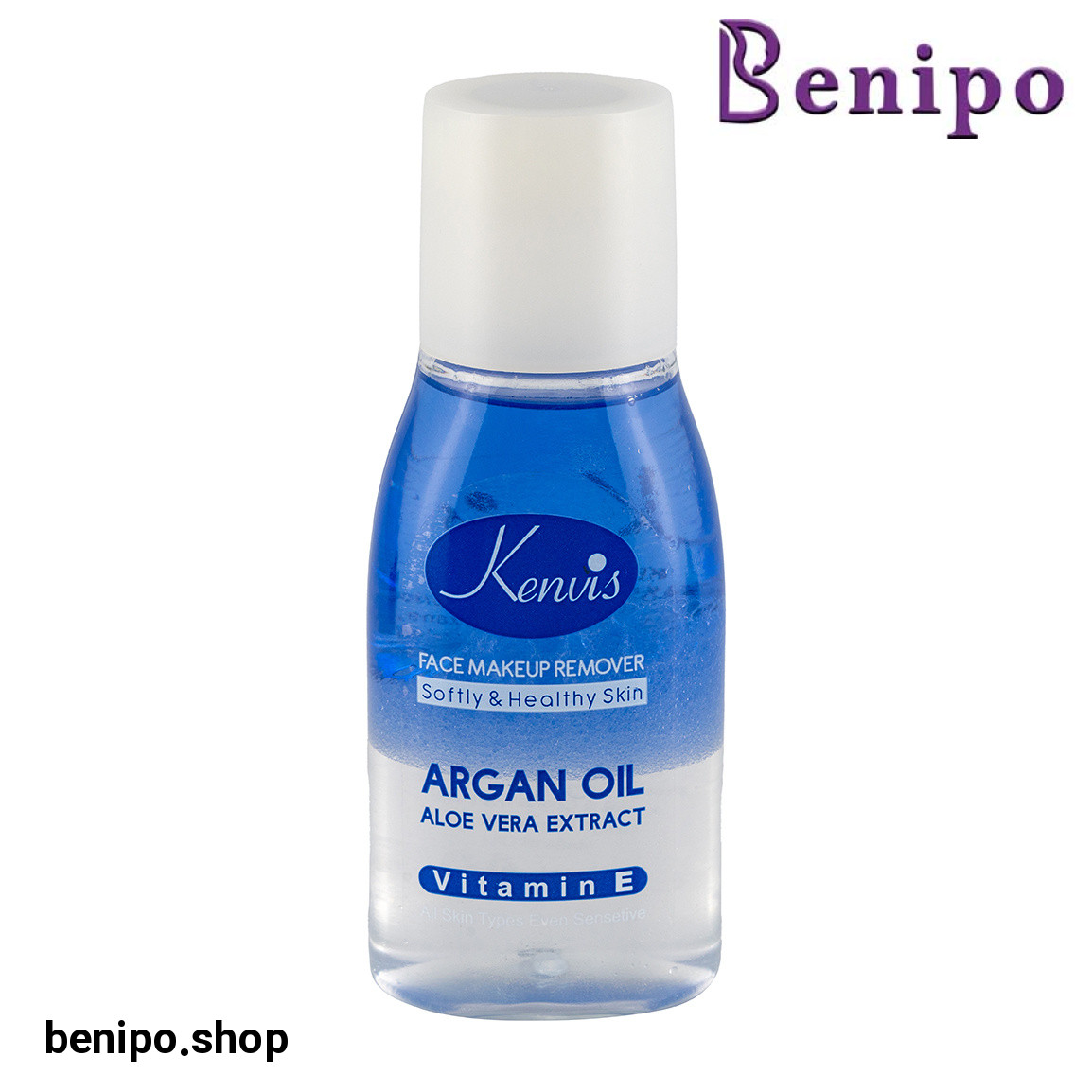 محلول آرایش پاک کن دو فاز صورت حاوی روغن آرگان و آلوئه ورا حجم 125 میلی لیتر