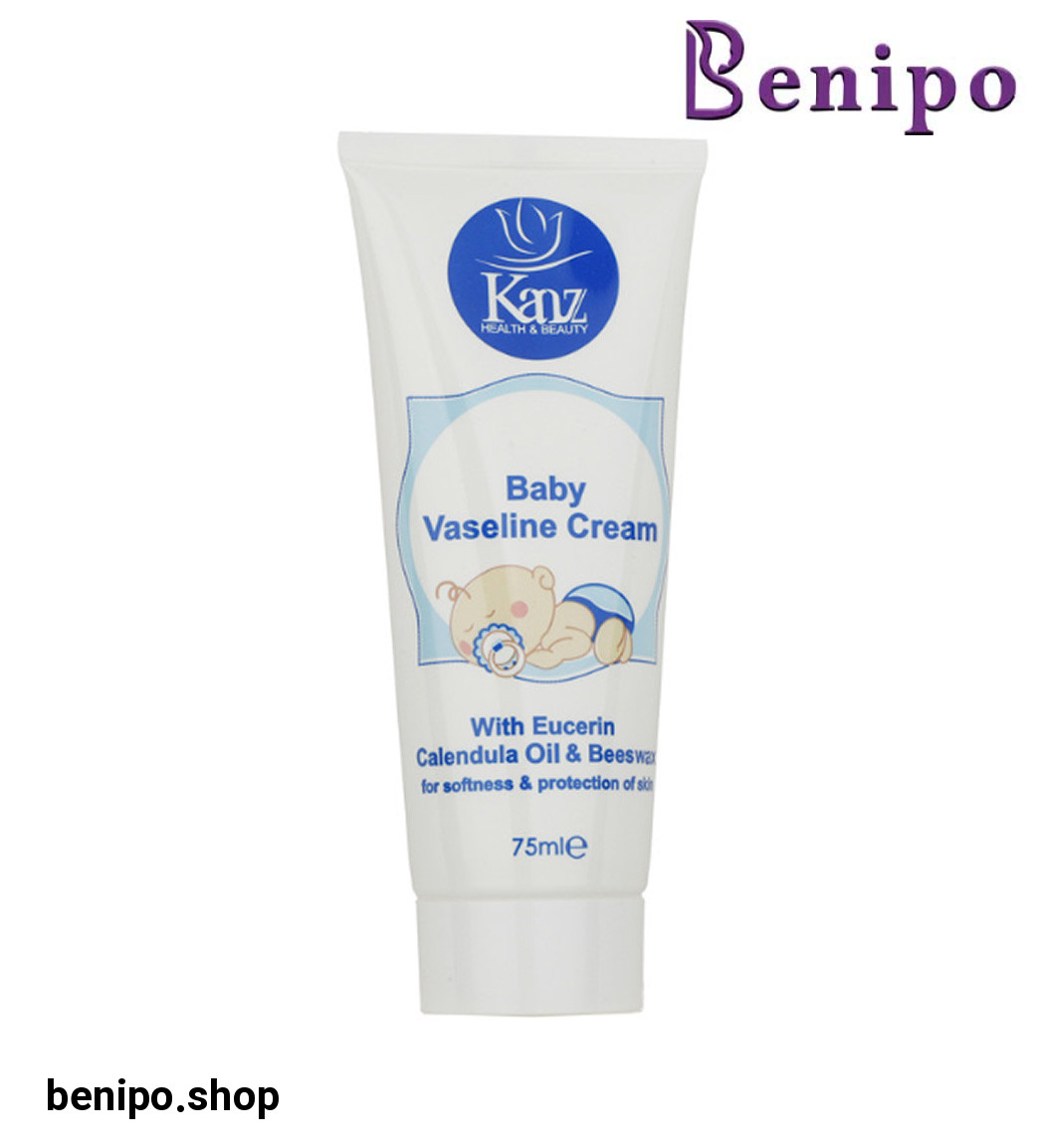کرم وازلین بچه تیوپی حجم 75 میل