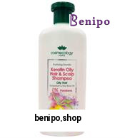 شامپو حاوی کراتین کنترل کننده چربی مو و پوست سر 400 میل