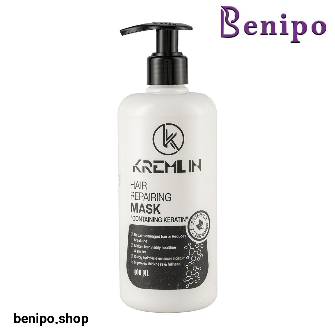 ماسک مو بعد از کراتین حجم 400 میلی لیتر