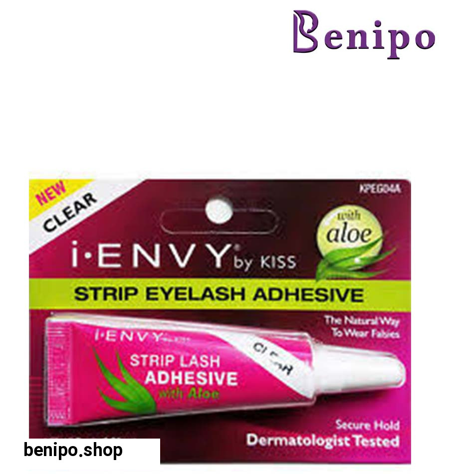 چسب قطره ای بی رنگ مژه مصنوعی آلوئه ورا