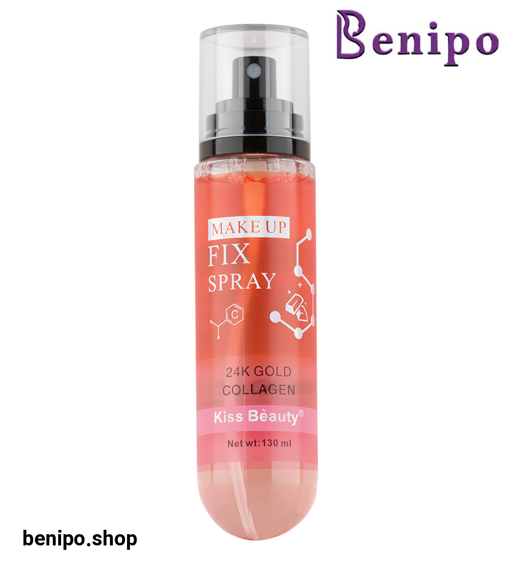 اسپری فیکساتور آرایش حاوی طلا 24K حجم 130میل