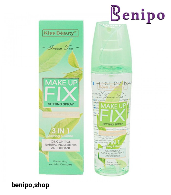 اسپری فیکس کننده آرایش آبرسان چای سبز حجم 150 میل