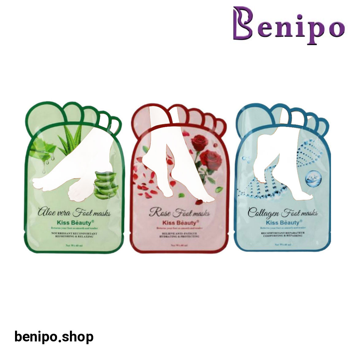 ماسک پا حاوی عصاره آلوئه ورا