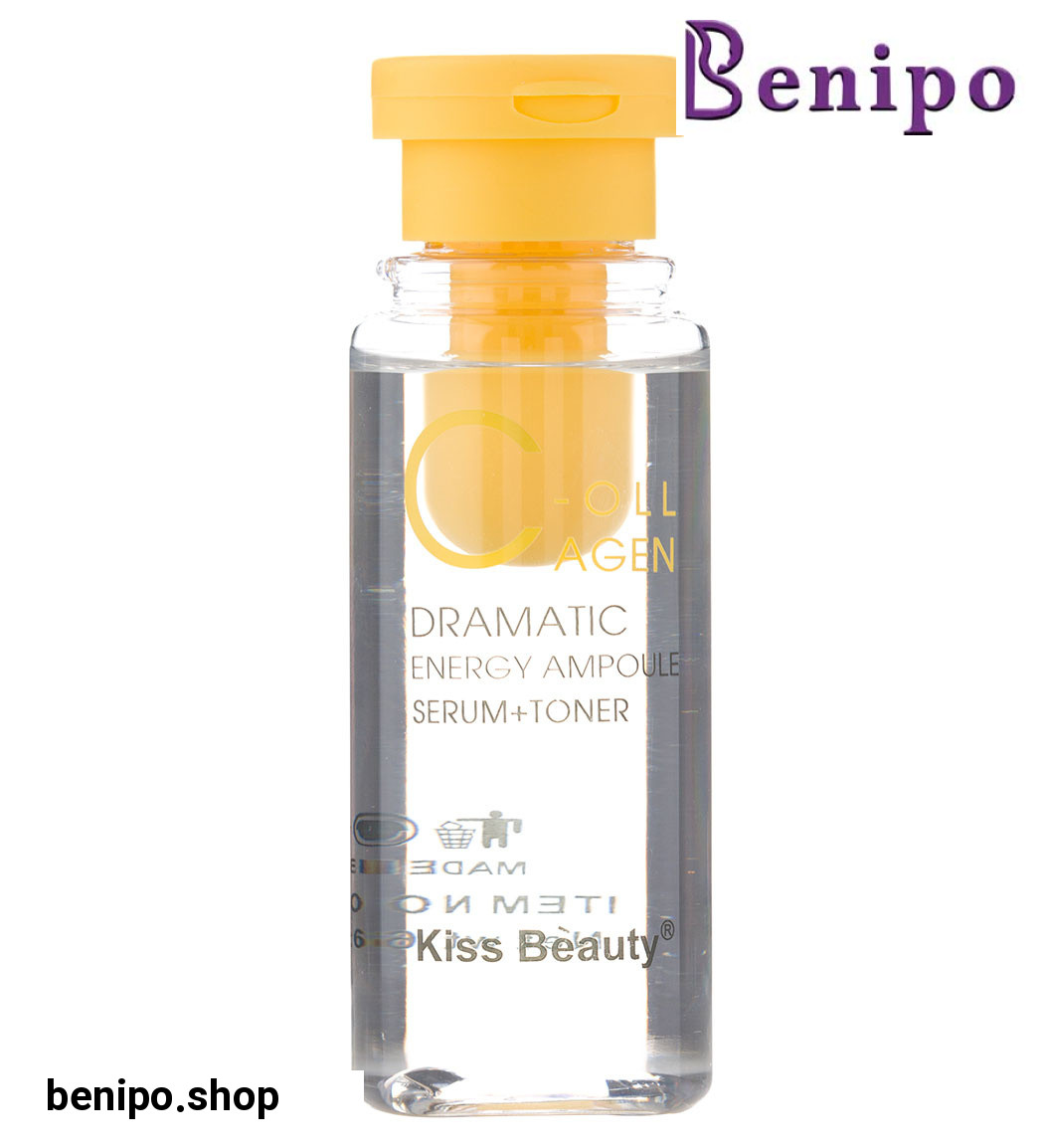 تونر و سرم صورت 2 کاره حاوی کلاژن حجم 60 میل