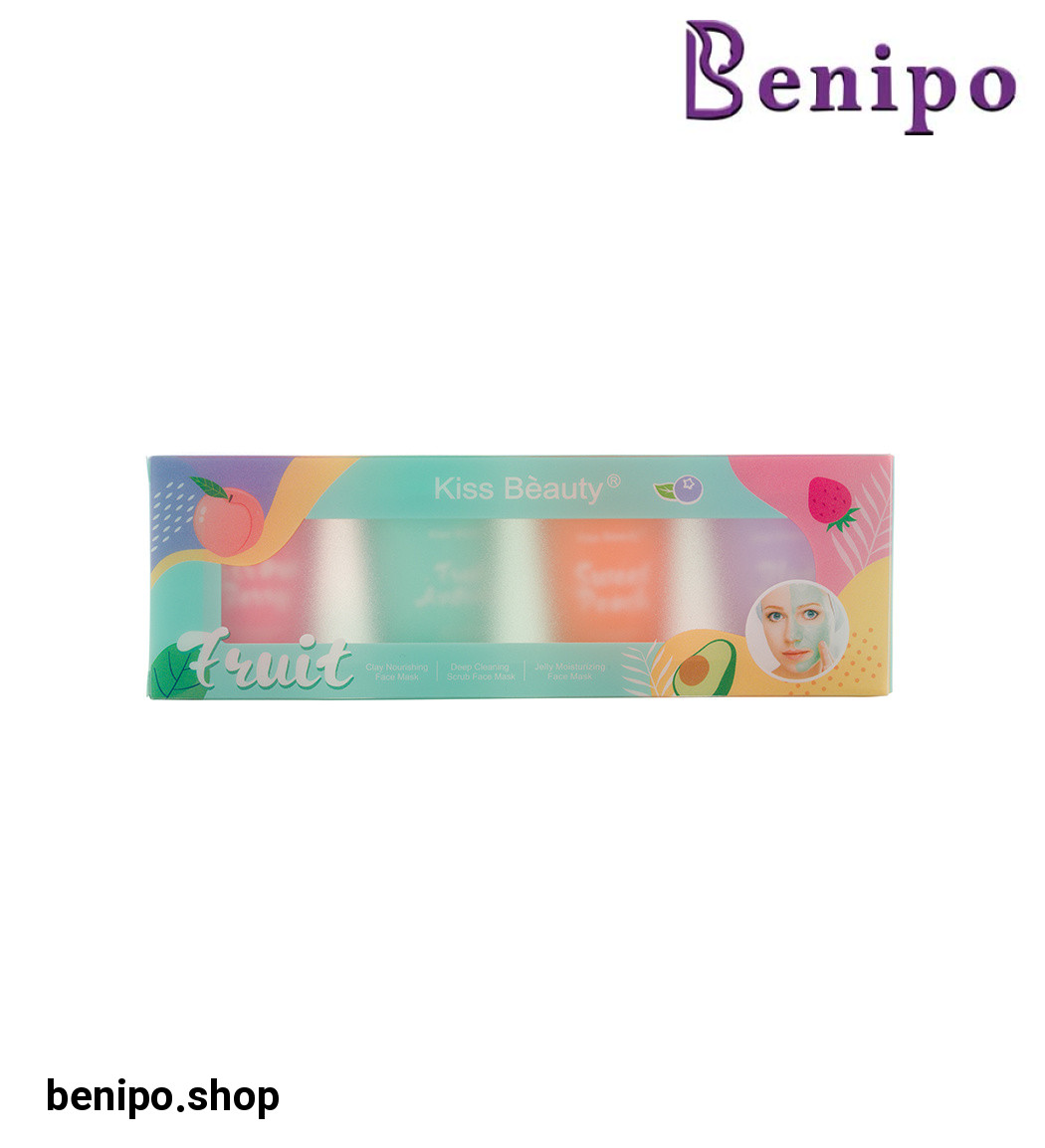 اسکراب میوه ای صورت بسته 4 عددی