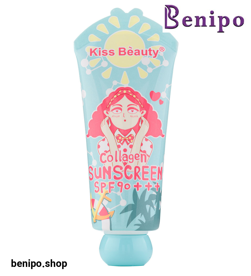 کرم ضد آفتاب SPF90 حاوی کلاژن حجم 75 میل