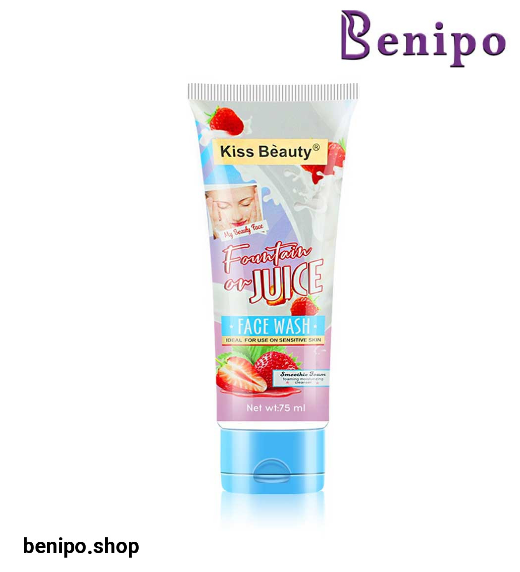 فوم شستشو صورت توت فرنگی حجم 75 میل