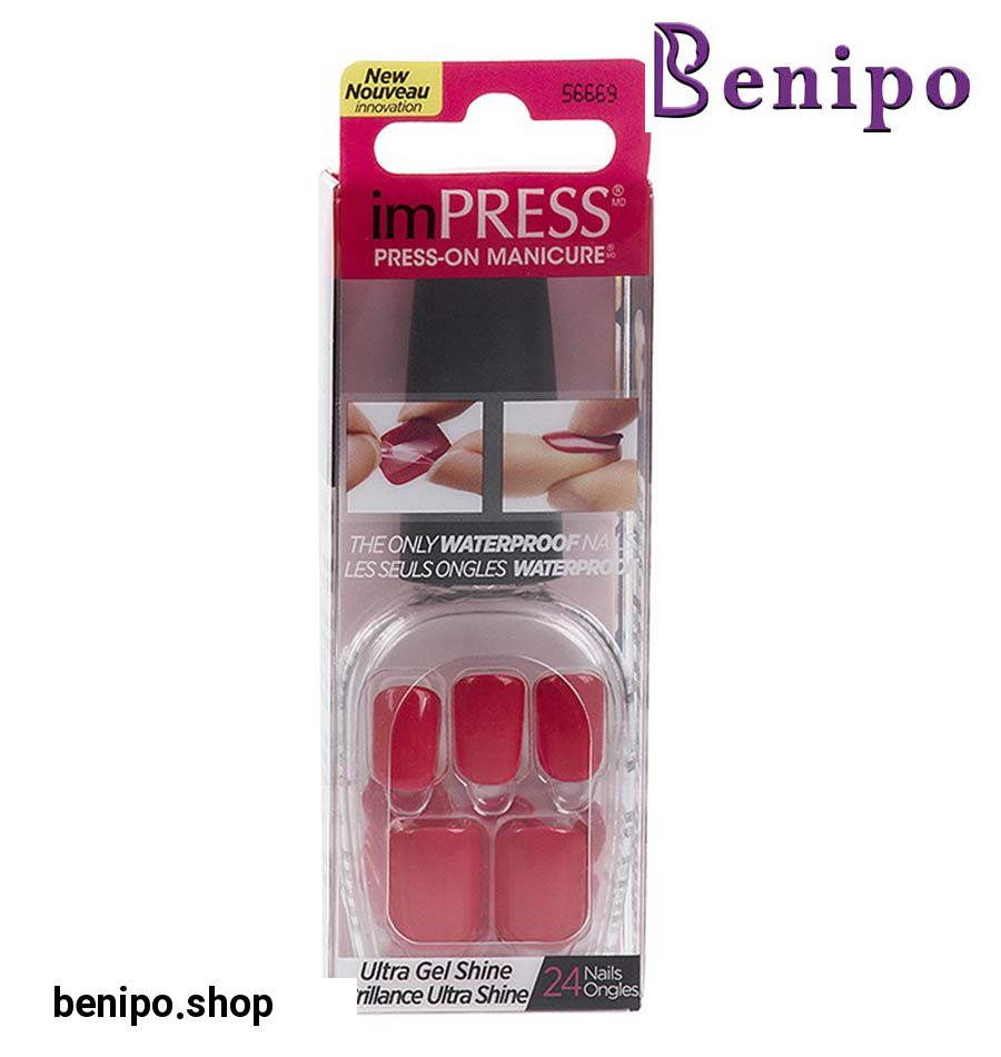 برچسب ناخن مصنوعی ژلیش طرح ساده