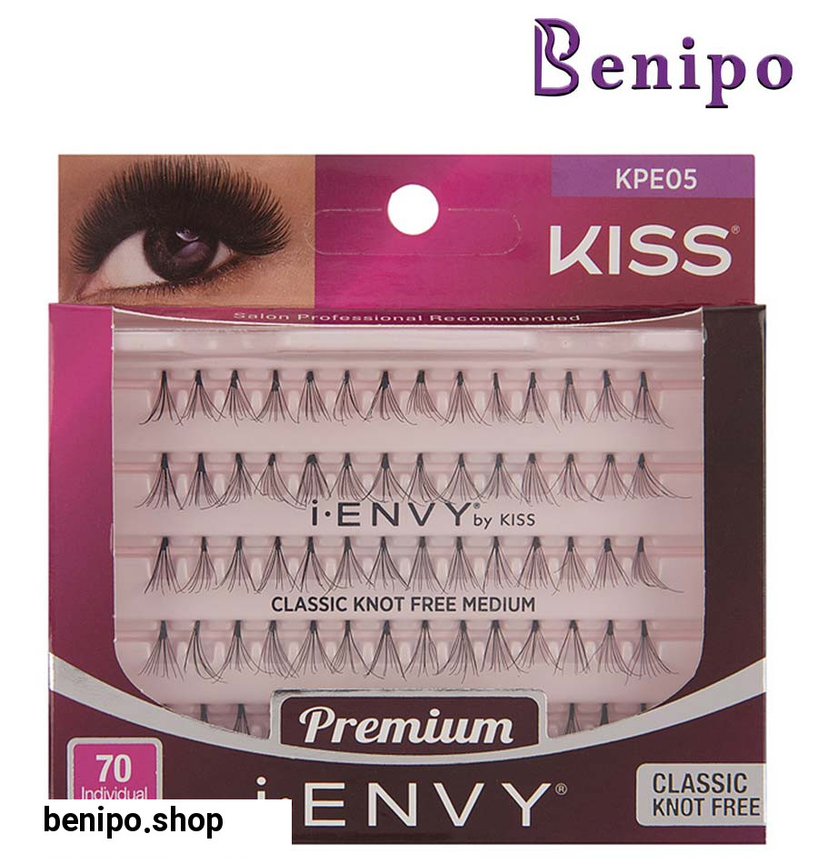 مژه مصنوعی کلاسیک تکی  بدون گره متوسط