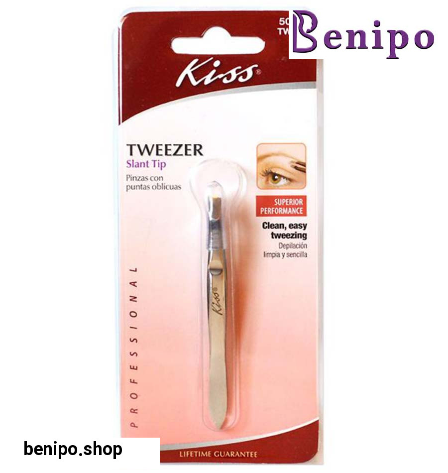 مو چین انبری پهن لبه کج