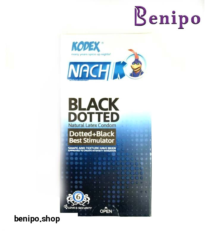 کاندوم بلک  دوتد 6 عددی