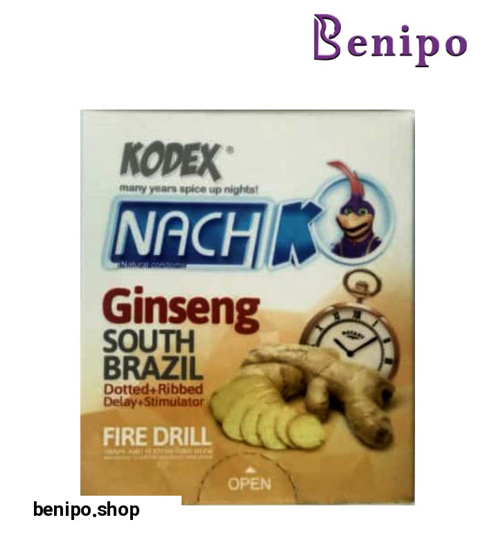 کاندوم تاخیری جینسینگ 3 عددی