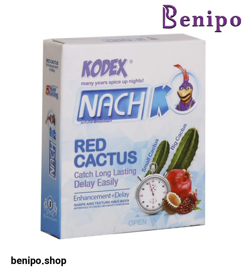 کاندوم 3 عددی رد کاکتوس