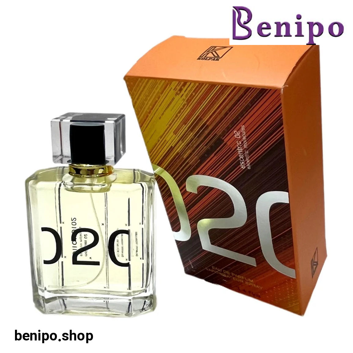 ادو پرفیوم مردانه مدل اسنتریک مولکول 02 حجم 100 میلی لیتر