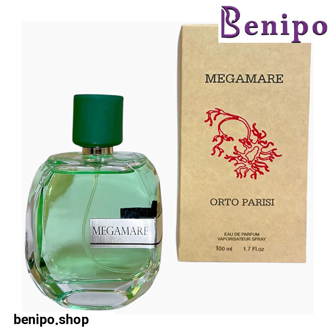 ادوپرفیوم مردانه مدل مگاماره اورتو پاریسی حجم 100 میلی لیتر