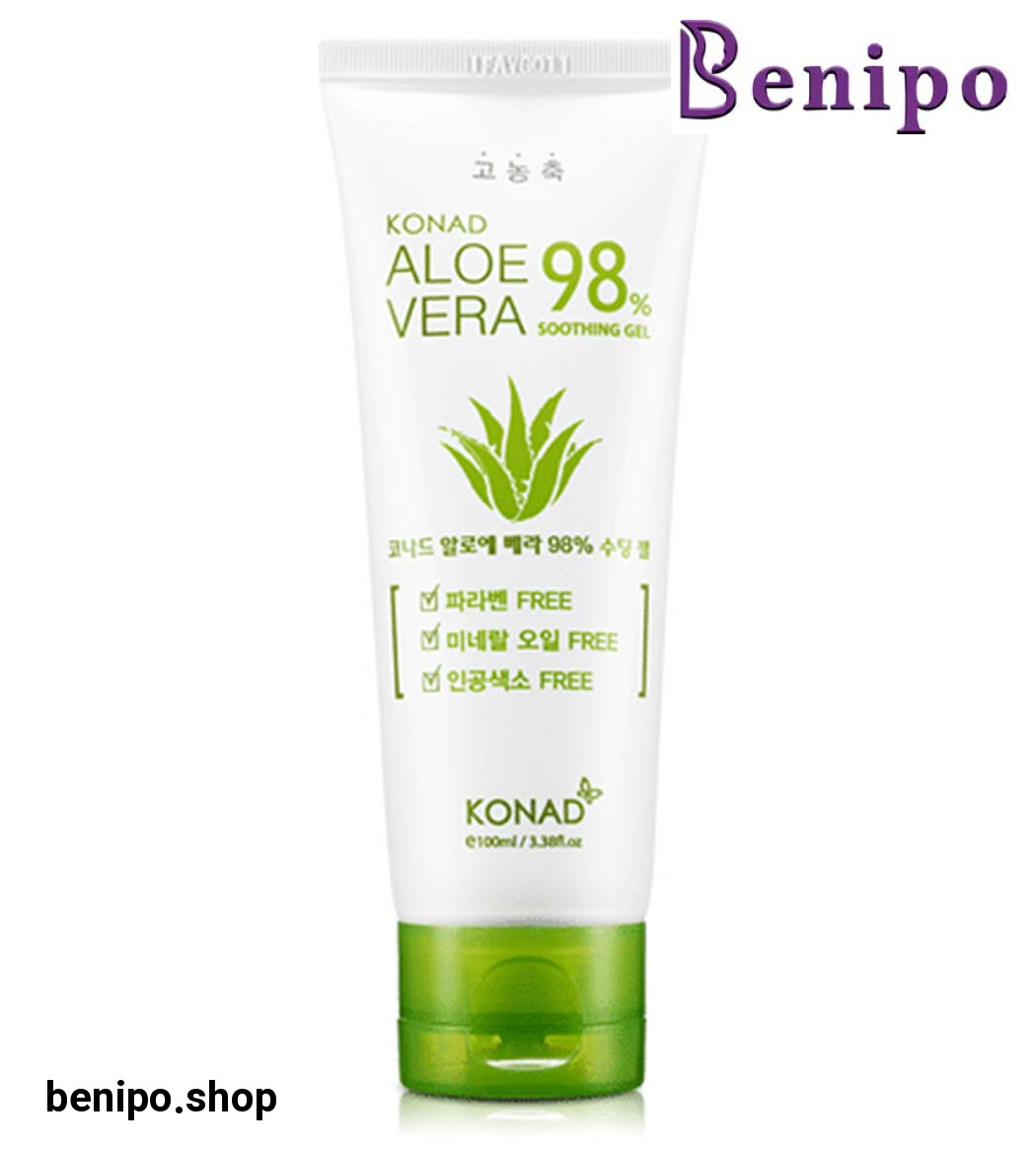 ژل آلوئه ورا 98 درصد 100میلی  لیتر