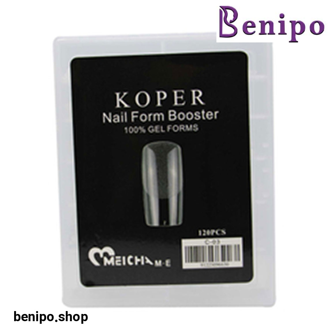 تیپ کاشت ناخن کد C03 بسته 120 عددی