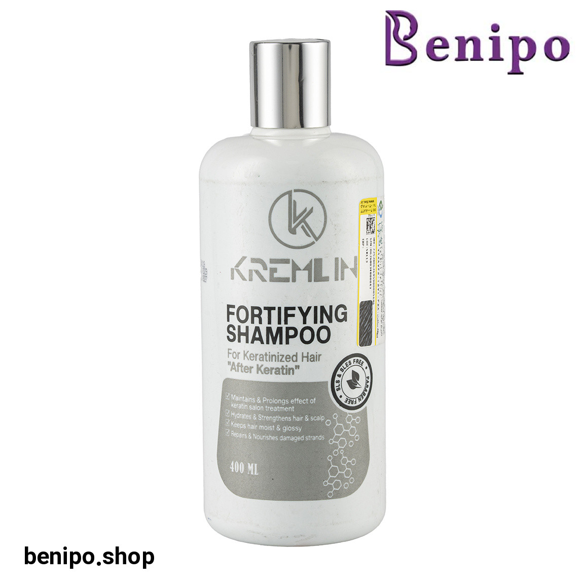 شامپو مناسب بعد از کراتین حجم 400 میلی لیتر