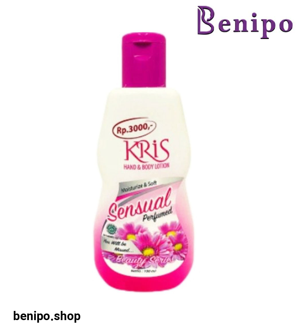 لوسیون بدن مرطوب کننده و نرم کننده مدل Sensual ساخت کشور اندونزی حجم 100 میل