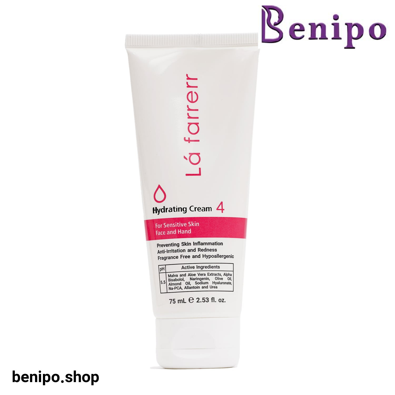 کرم مرطوب کننده پوست حساس لافارر