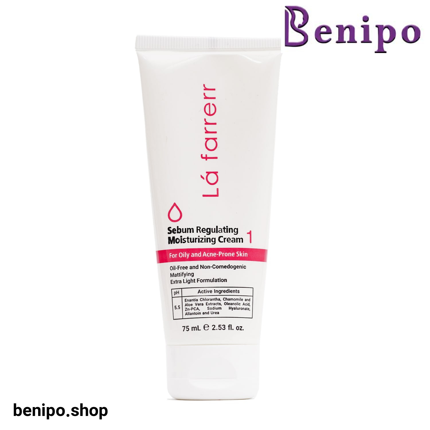 کرم مرطوب کننده پوست چرب و مستعد آکنه لافارر