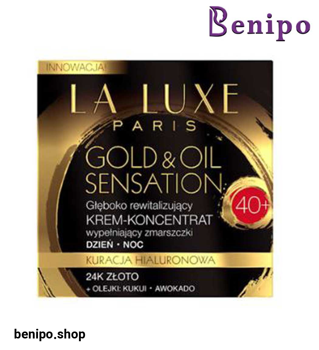 کرم روز و شب بالای 40 سال مدل Gold And Oil Sensation حجم 50 میل